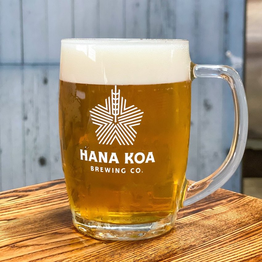 Beer at Hana Koa Brewing.
