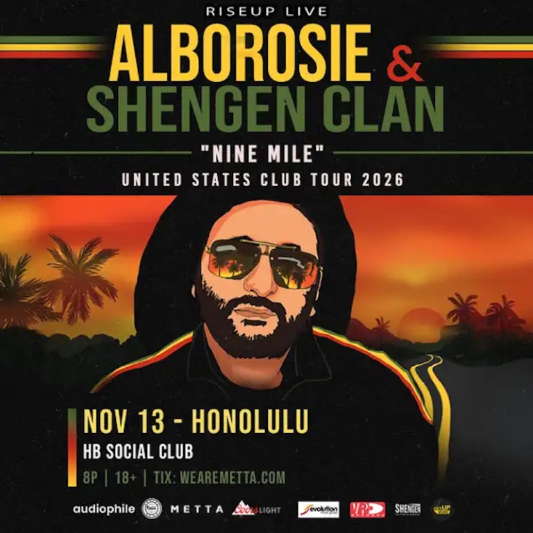 Alborosie & Shengen Clan — official event artwork