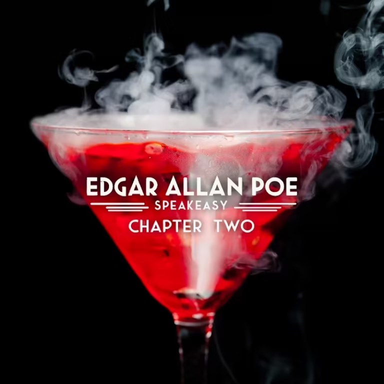 Edgar Allan Poe Speakeasy: Chapter Two — official event artwork
