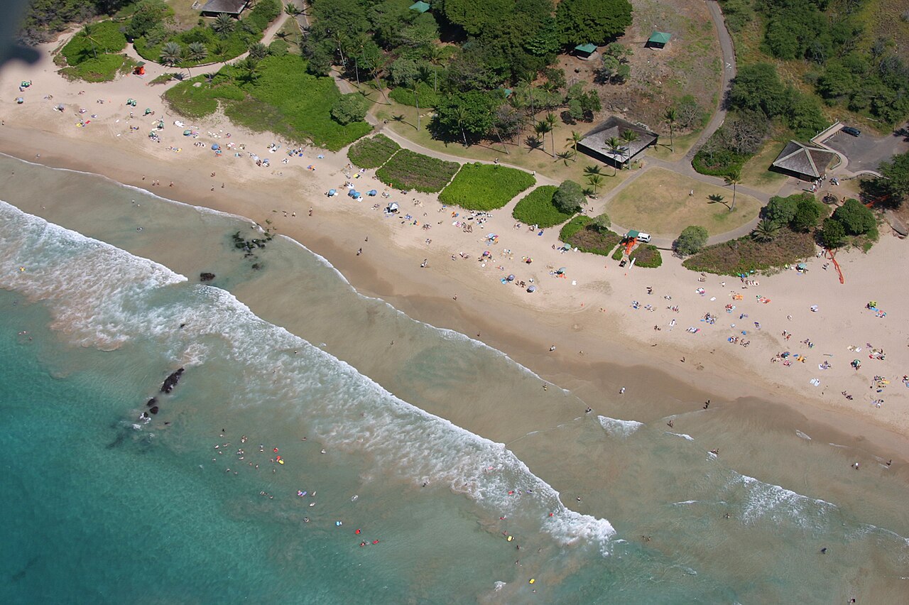 Hapuna Beach aerial