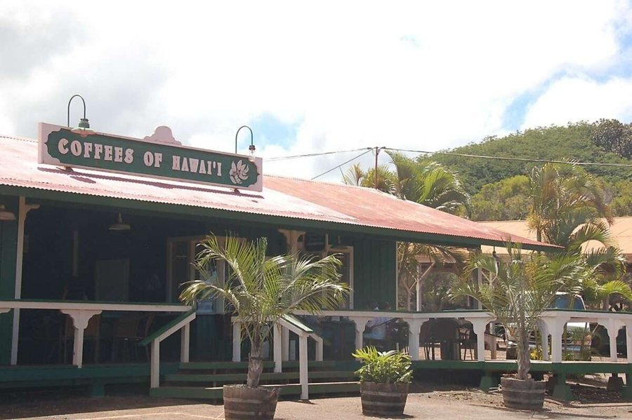 Coffees of Hawaiʻi café in Kualapuʻu, Molokaʻi