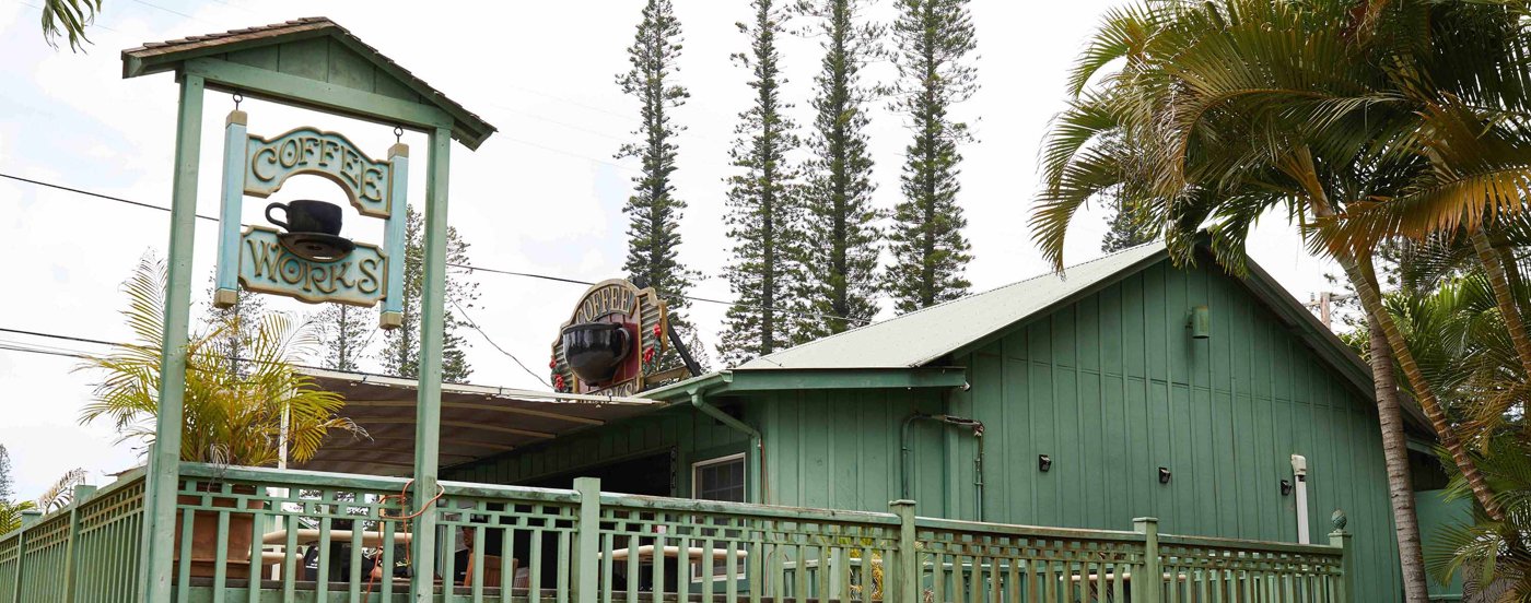Coffee Works on Lanai.