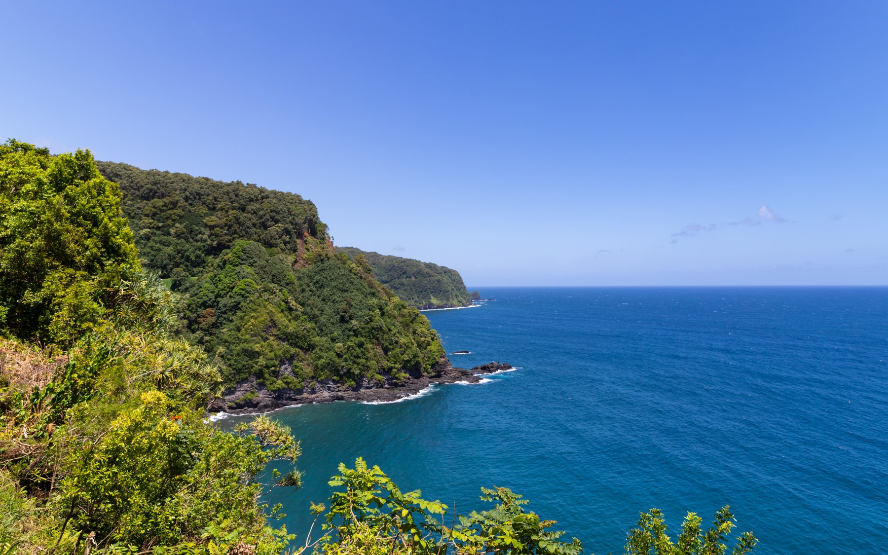 Road to Hāna coastline, Maui