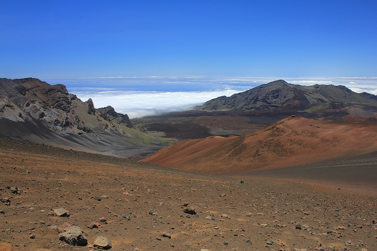 Sliding Sands Trail, Haleakala crater