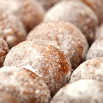 Sugar-coated malasadas at Pipeline Bakeshop & Creamery