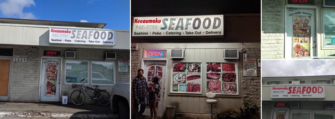 Keeaumoku Seafood — venue photo collage