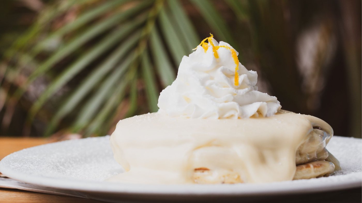Pancakes — Moke’s official brand food photograph; branch not identified