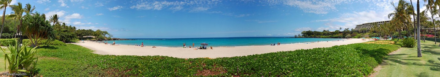 Kaunaʻoa / Mauna Kea Beach — source photograph