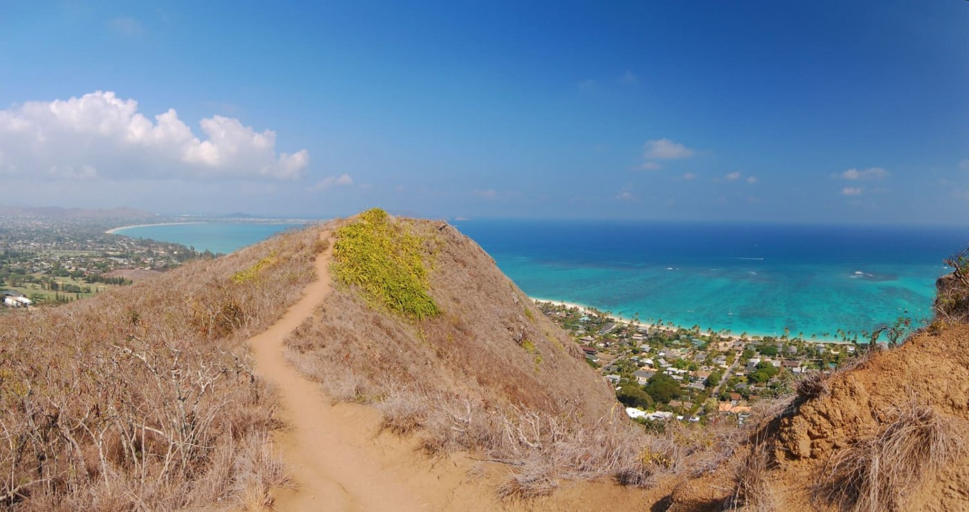 Lanikai Pillboxes via Kaʻiwa Ridge Trail — source photograph