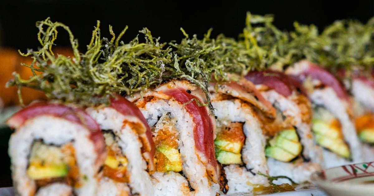 Sushi — Gyotaku official brand food photograph; branch not identified