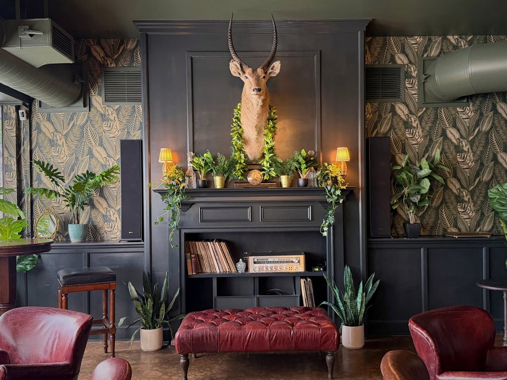 Aloha Beer’s upstairs lounge, now presented on the official page as the Pinehopple Room
