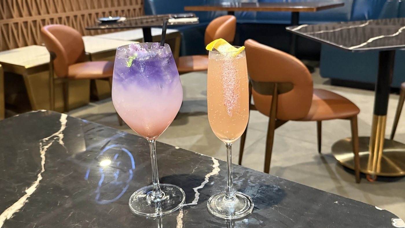 Sake spritz and geisha cocktails at Ki Club