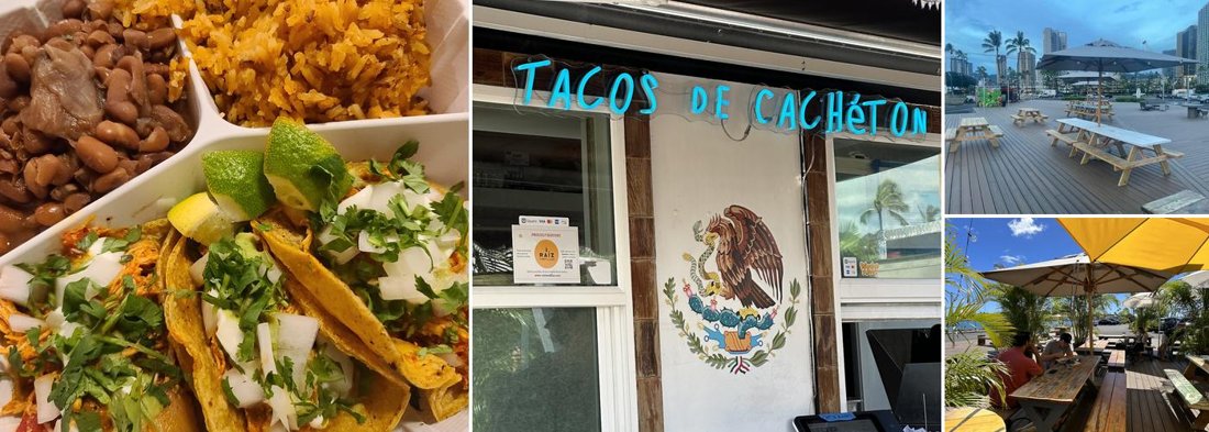 Tacos de Cacheton — venue photo collage
