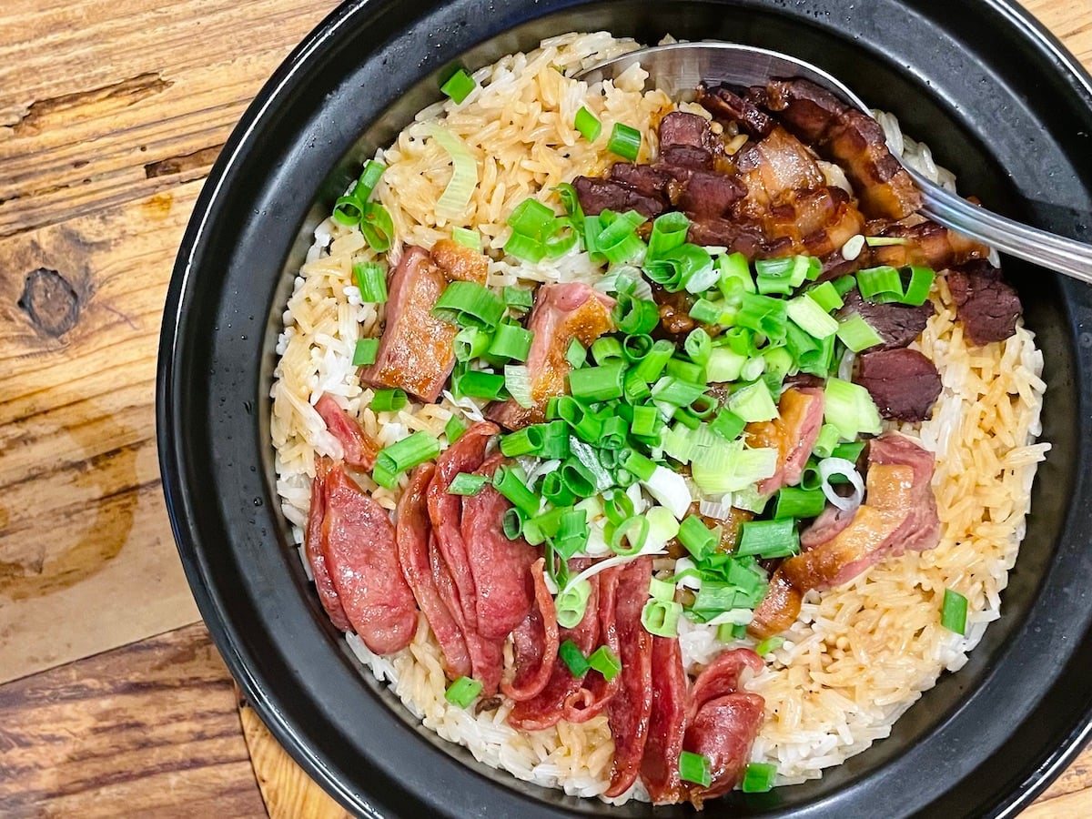 Clay-pot rice at Red Café