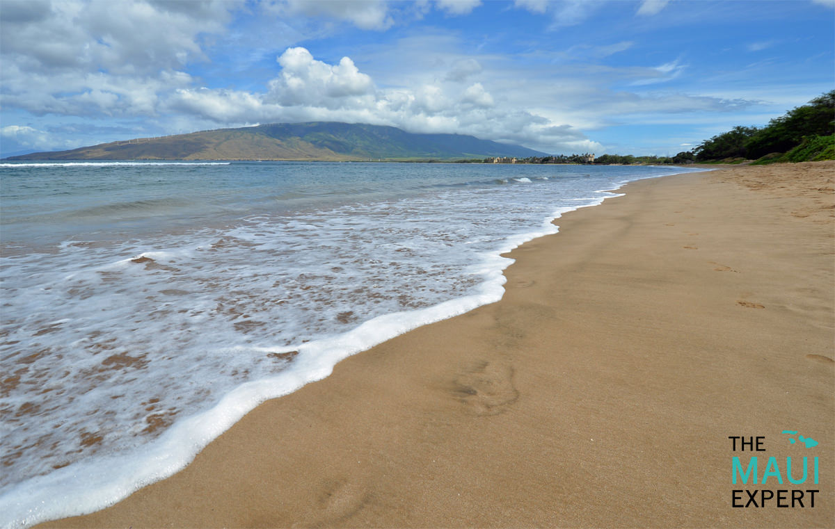 Shoreline at Mai Poina ʻOe Iaʻu Beach Park, Maui