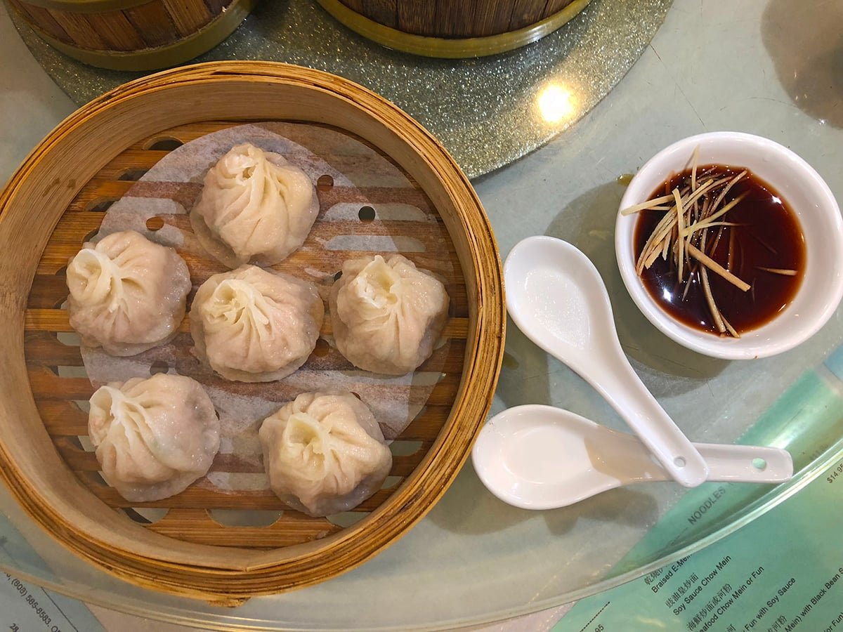 Xiao long bao at Fook Lam Restaurant