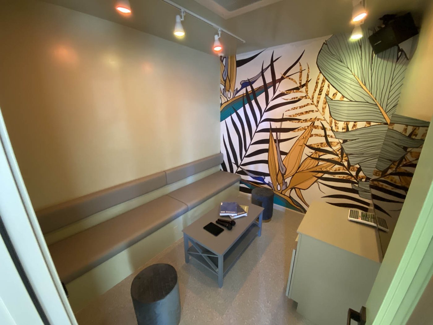 Private karaoke room at Wave808