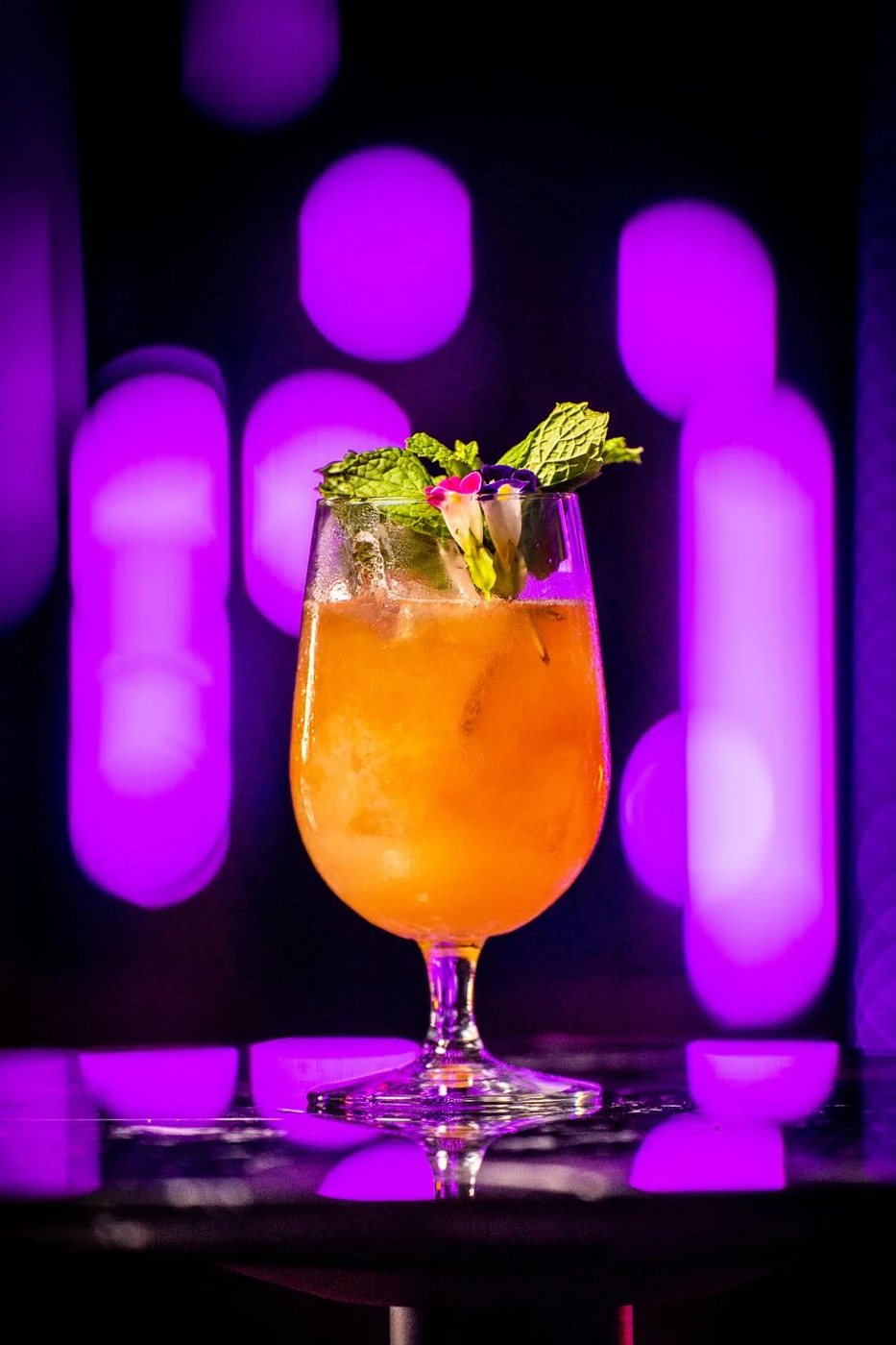 Cocktail from The Lei Stand; branch not identified in the source photograph