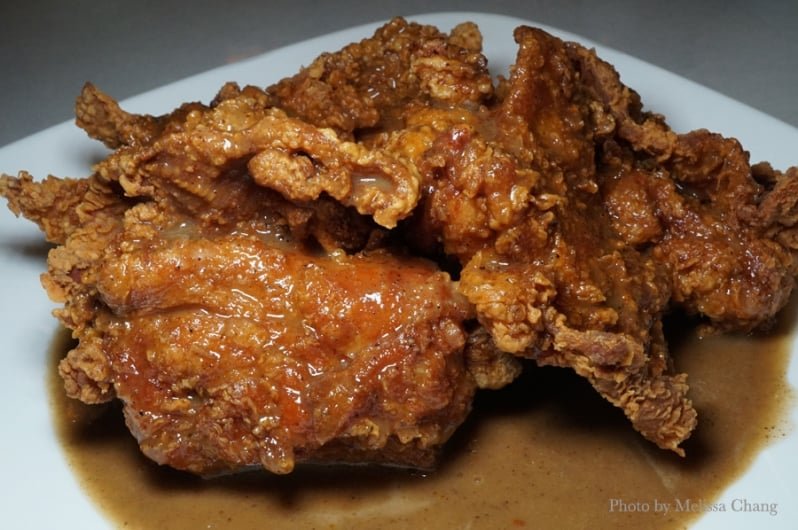 Fried chicken at Restaurant XO