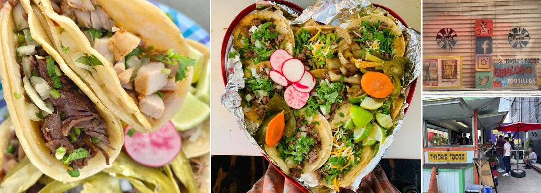 Thyda's Tacos — venue photo collage