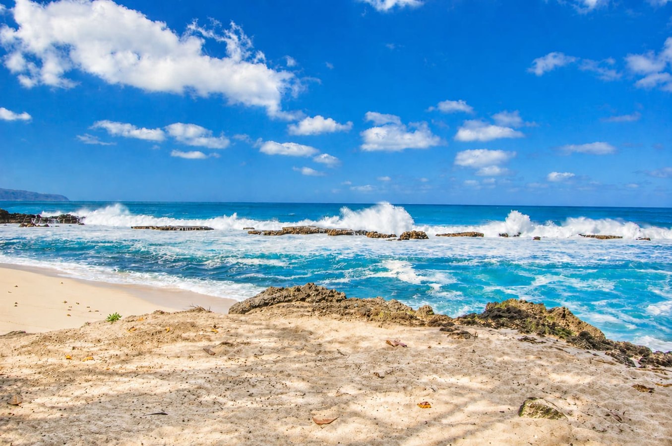 Three Tables Beach — source photograph