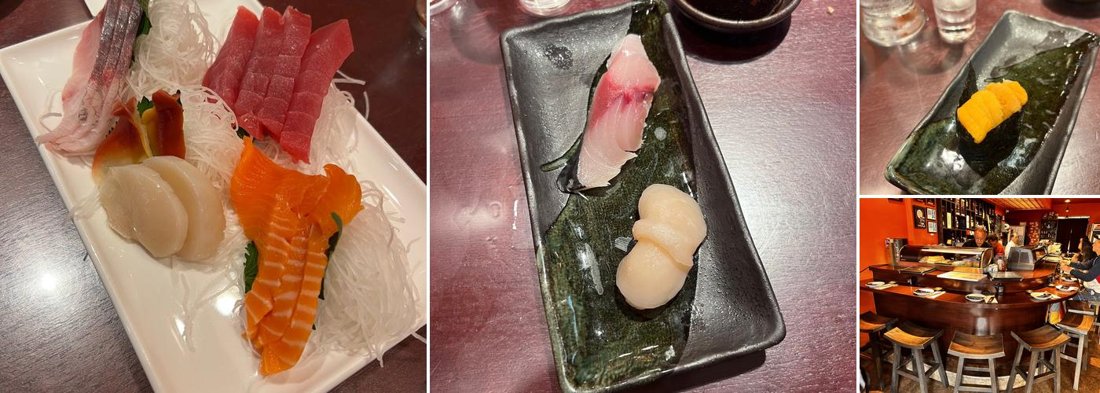Sushi ii — venue photo collage