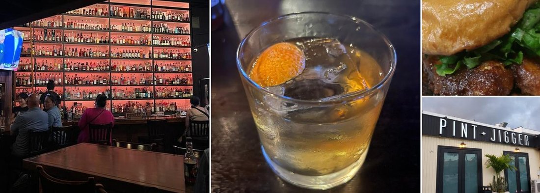 Pint and Jigger — venue photo collage
