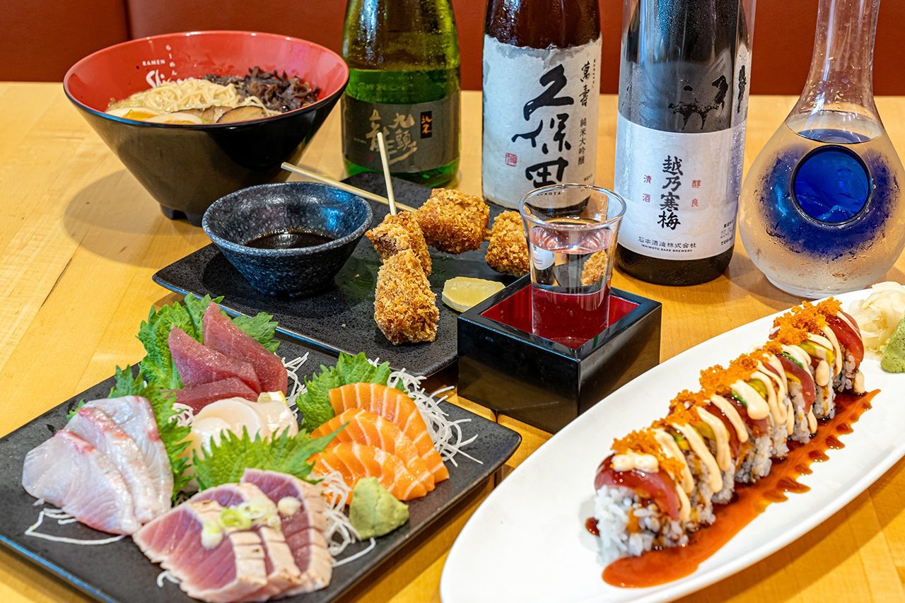 Sushi and Japanese dishes from Izakaya Shiono, Kailua-Kona