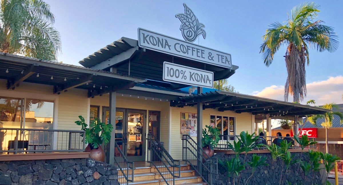Kona Coffee & Tea café exterior