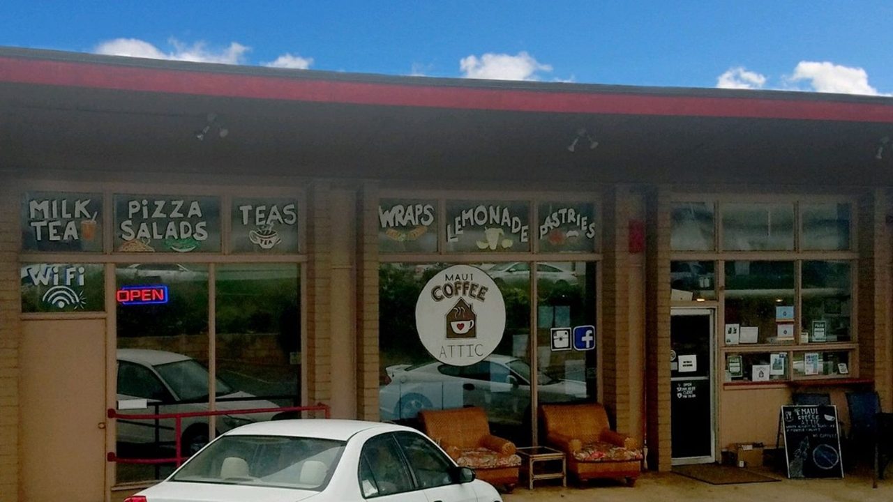 Maui Coffee Attic storefront