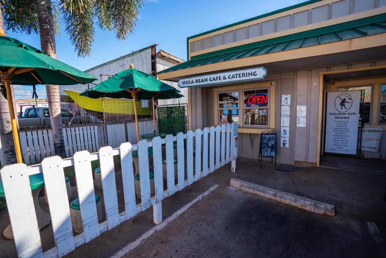 Hula Bean Cafe in Kaunakakai, Molokaʻi