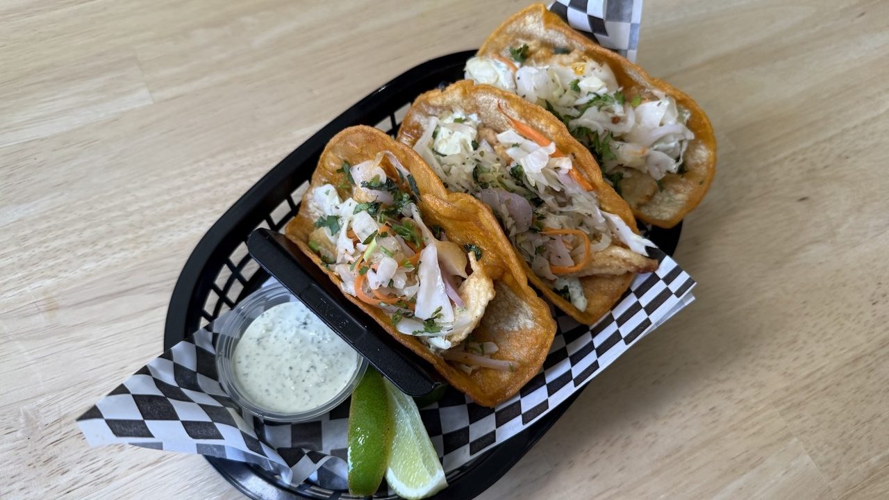 Fish tacos at Aloha Mamacita Honolulu