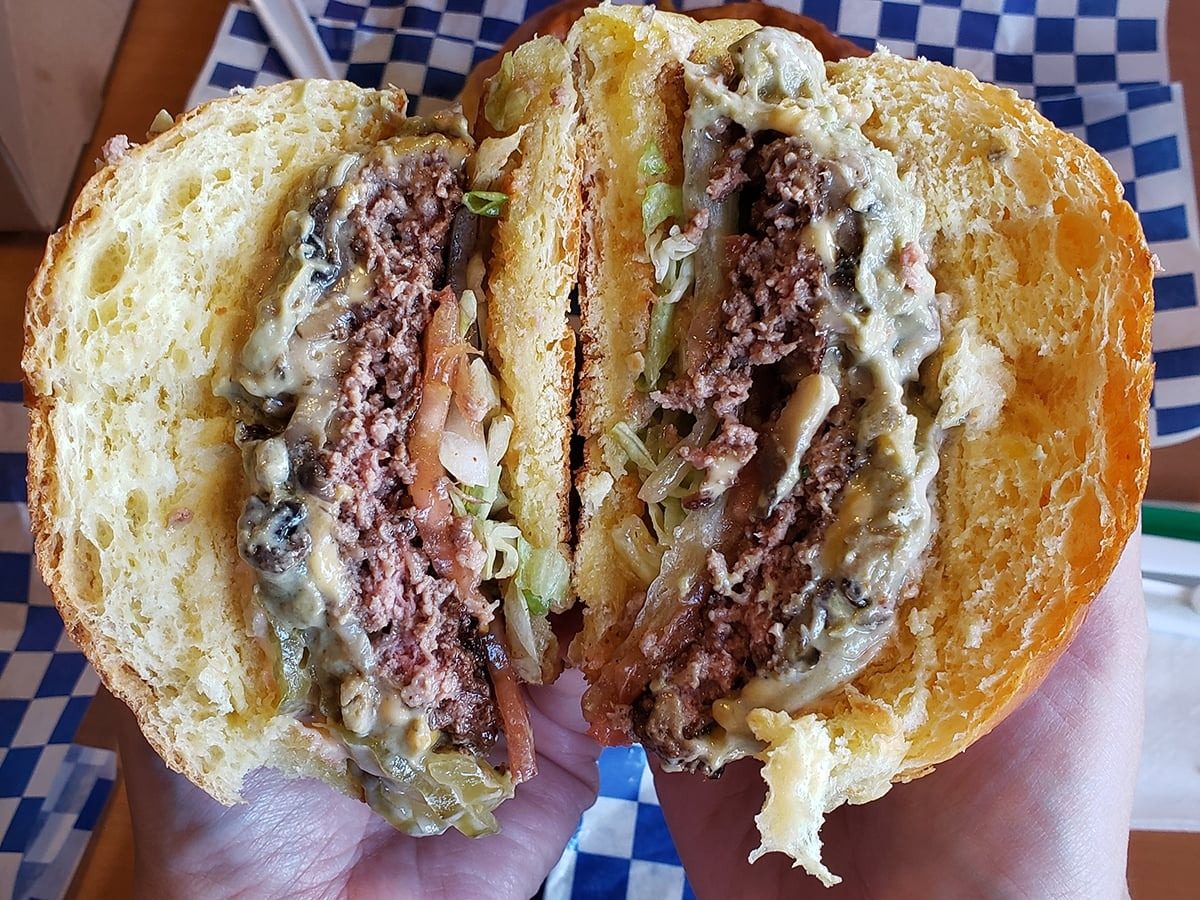 Betty’s Burgers Honolulu food; brand-level photo, University Avenue review, not Waikiki branch.