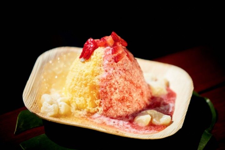 Shave ice at Island Vintage Shave Ice, Royal Hawaiian Center