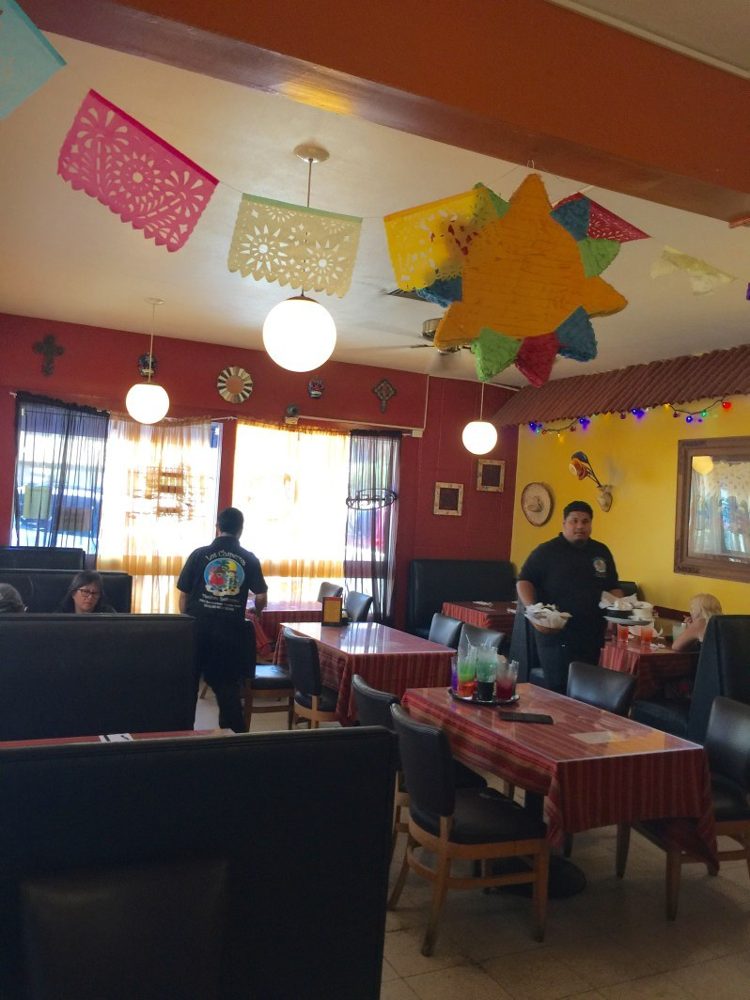 Los Chaparros dining room; archival photograph from 2018