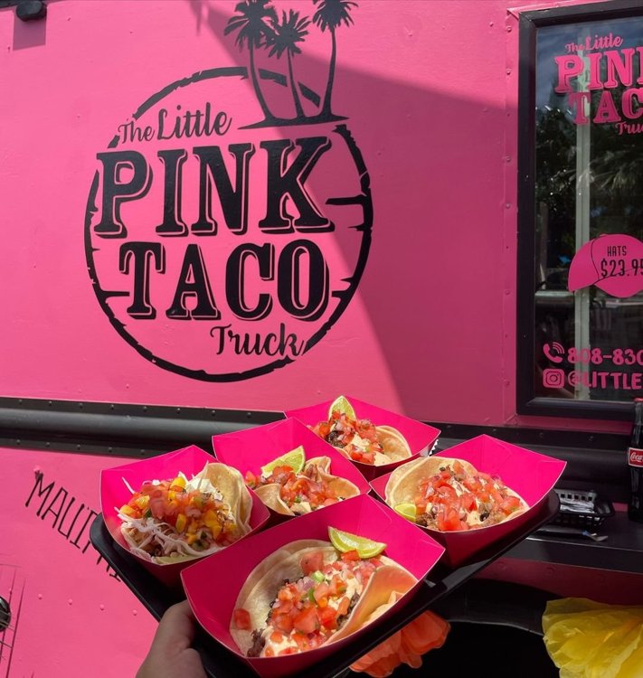 Little Pink Taco Truck Maui — official food court vendor photograph
