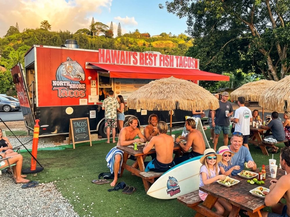 North Shore Tacos — Shark’s Cove — official website photograph