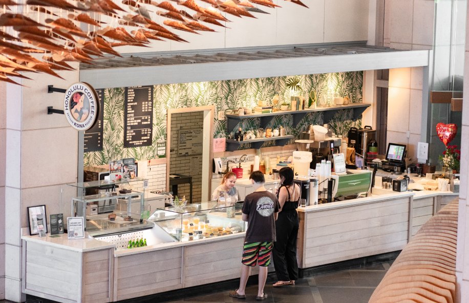 Honolulu Coffee — Prince Waikiki; official location photograph
