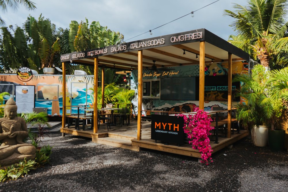 Myth Legendary Kitchen — official food court vendor photograph
