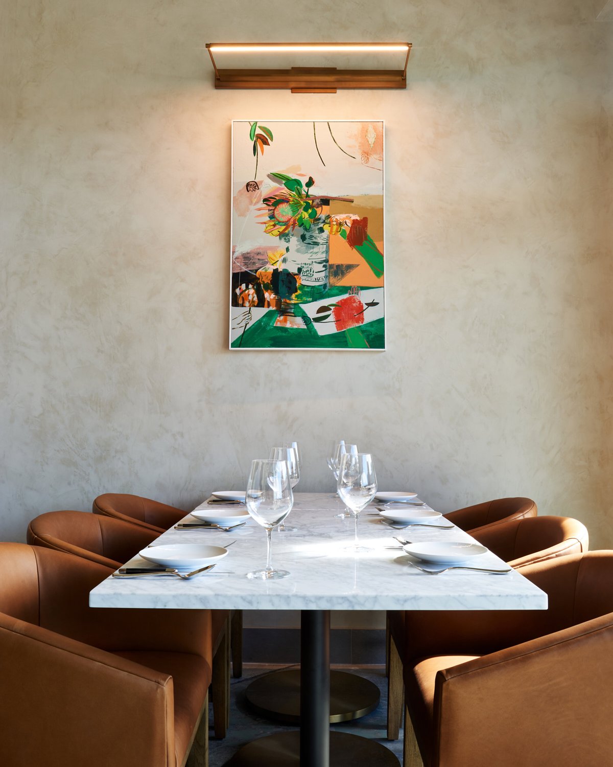 Dining table at et al., Kahala