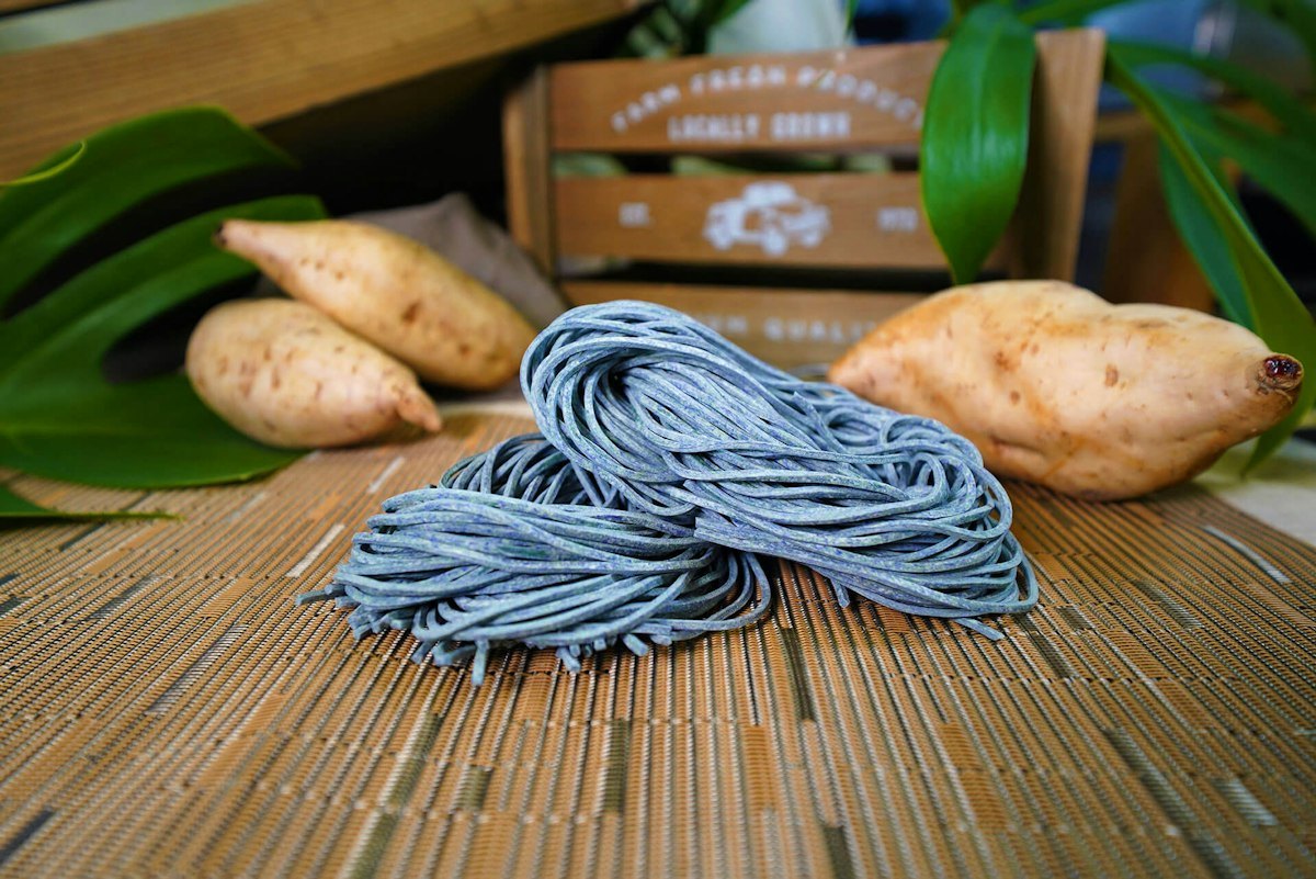 Fresh handmade noodles at Adela’s Country Eatery